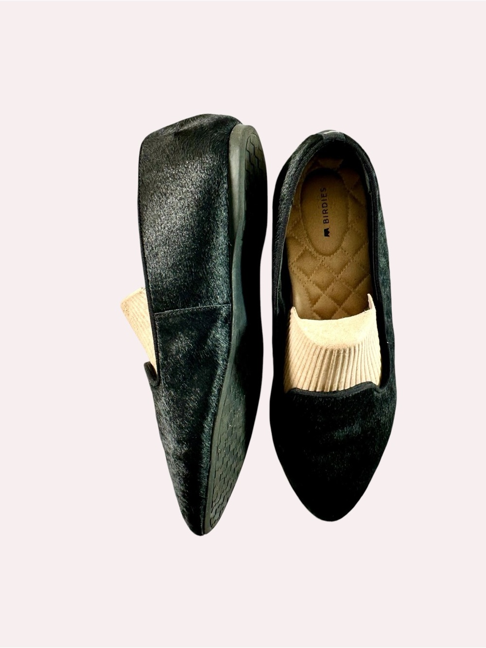 Birdies Blackbird Flats Calf Hair Loafer - Picture 7 of 10